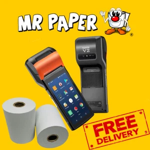 Sunmi V2 Pro Thermo Bondrucker Rollen - 57 mm x 38 mm (Box mit 20 Rollen) - Bild 1 von 3