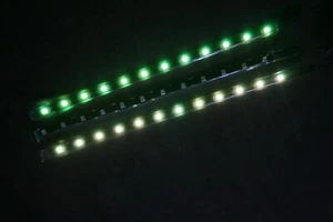 Bande flexible lumineuse VERT à LED autocollant 12v - Picture 1 of 5