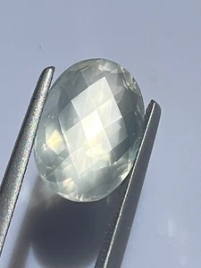 Natural Checker Cut Oval Burma Moonstone 8.28 ct 14.5 x 10.5 - Picture 1 of 13