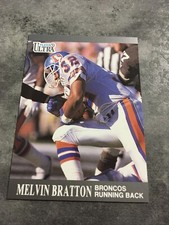 Melvin Bratton Broncos 1991 Fleer Ultra #34