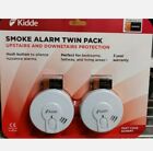 Twin pack Kidde 29HD 9V Battery Operated Optical Smoke Alarm