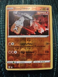 POKEMON STONJOURNER 084/163 BATTLE STYLES RARE REVERSE HOLO NEAR MINT - Picture 1 of 3
