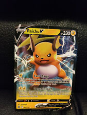 Raichu V 045/172 Ultra Rare Pokemon Card Error Misprint Typo