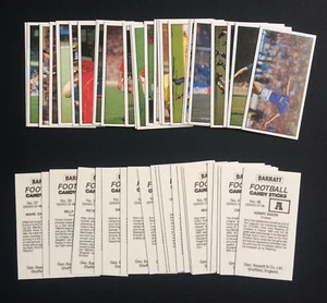 Barratt / Bassett Football Candy Sticks Karten - 1985-86 - Bild 1 von 97