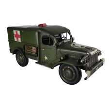 Blechmodell Blechauto Modellauto Militär-Krankenwagen
