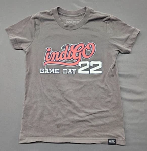 Indigo Auto Group Kids T Shirt Gray Medium - Picture 1 of 6