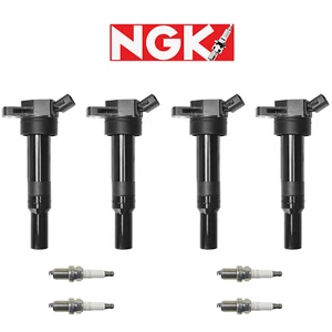 NGK Spark Plug + Ignition Coil For 12-20 Hyundai Kia Forte Soul Tucson 2.0L I4 - Picture 1 of 1