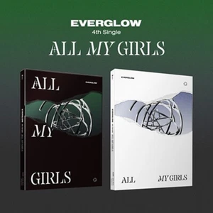 EVERGLOW 4th Single Album ALL MY GIRLS Random Ver. CD+Book+3p Card+F.Poster+Gift - Picture 1 of 3