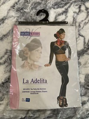 Disfraz de Mariachi Flamenco Bailarina Española La Adelita Halloween Adulto Foto 1 de 2