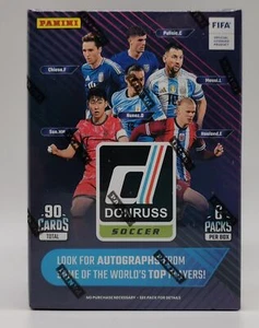 Panini Sette Soccer Blaster Box 2024-25 Red Cubic Parallels - Zdjęcie 1 z 3