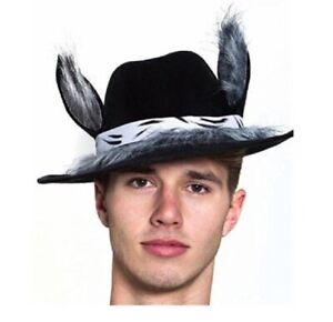 Wolf Hat - Fedora with Ears - Into the Woods - Costume Accessory - Adult Teen