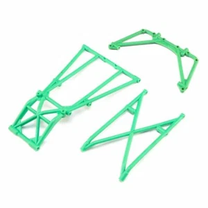 Losi LOS241043 Rear Cage and Hoop Bars Green : LMT - Picture 1 of 1