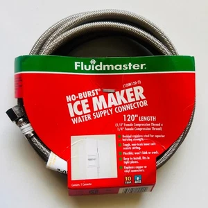 No-Burst Ice Maker Water Supply Connector 120" Length /FLUIDMASTER - Picture 1 of 4