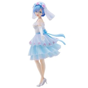 Re:Zero Rem Wedding Ver. 10.2in Anime Figure PVC Statue Union Creative Japan NIB - Picture 1 of 14