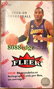 2008-09 FLEER BALONCESTO HOBBY BOX: MICHAEL JORDAN/LeBRON+WESTBROOK/ROSE RC AUTO - Imagen 1 de 2