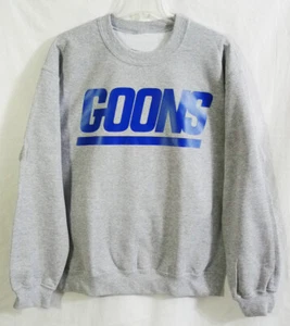 Heather Gray & Royal Blue Giants Goons Sweatshirt size Medium - Picture 1 of 3