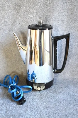 NOS GENERAL ELECTRIC 10 tazas cafetera eléctrica automática percoladora ~ sumergible Foto 1 de 4