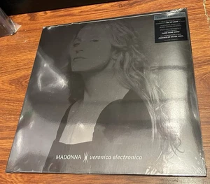 MADONNA VERONICA ELECTRONICA LIMITED EDITION SILVER COLOR VINYL LP ALBUM SEALED - Picture 1 of 3