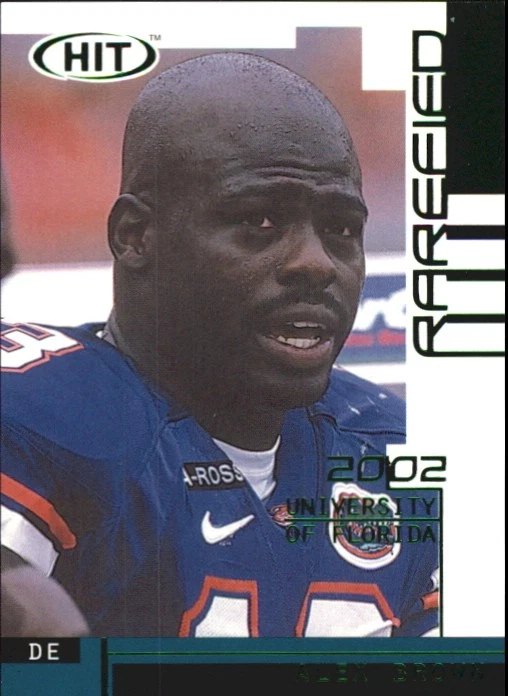 2002 SAGE HIT Rarefied Emerald #R13 Alex Brown - FB - Image 1 of 2