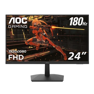 24G15N 24 inch Gaming Monitor, Full HD 1920x1080, 180Hz 1ms, 1x HDMI 2.0, 1x ... - Image 1 of 4