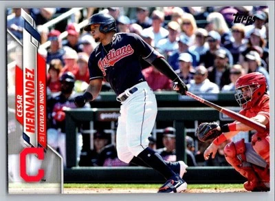 2020 Topps Update Cesar Hernandez Cleveland Indians #U-99 - Image 1 of 2