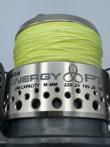 Quantum Energy PTi30 Spinning Fishing Reel - Needs Repair - Picture 1 of 11