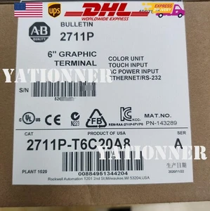 Factory Sealed New Original 2711P-T6C20A8 Allen Bradley Free Shipping - Picture 1 of 6