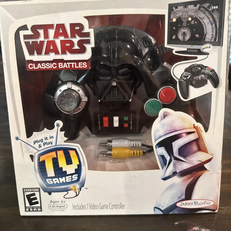 Jakks Pacific Star Wars Classic Battles Plug and Play TV 5 in 1 Game