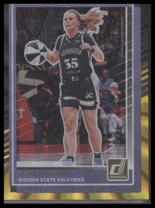 2025 Donruss WNBA #29 Julie Vanloo Black Gold Laser #/5 - Bild 1 von 2