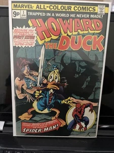 Howard the Duck #1 Frank Brunner Art Marvel Comics 1976 Bagged & Boarded - Imagen 1 de 10
