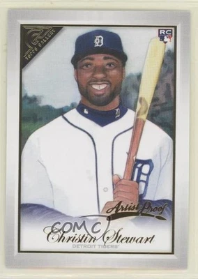 2019 Topps Gallery Artist Proof Christin Stewart #80 Rookie RC - Image 1 of 2