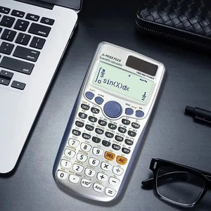 2-Line Engineering Scientific Calculator for Student and Teacher - Afbeelding 1 van 7