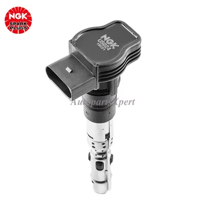 Bobinas de encendido NGK de 1 pieza OEM 077905115F para Audi A8 Quattro 2003-2005 V8 4,2 L Foto 1 de 4