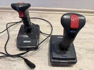 2x SIGMA Joystick 323 für IBM PC, XT, AT, MS-DOS, Windows 95 - Bild 1 von 4