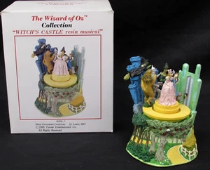 1995 Dave Grossman Wizard of Oz Witch's Castle Animated Music Box MIB CJ50 - Bild 1 von 9