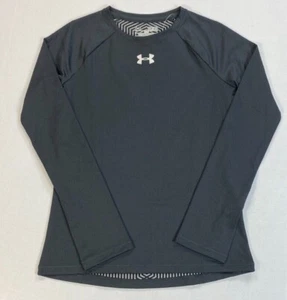 Girl's Youth Under Armour Infrared Coldgear Warm Loose Fit Long Sleeve Shirt - Picture 1 of 2