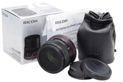 HD PENTAX DA 35mm f/2.8 Macro Limited Single Focus Lens Black K-Mount Pentax-DA - Image 1 of 4