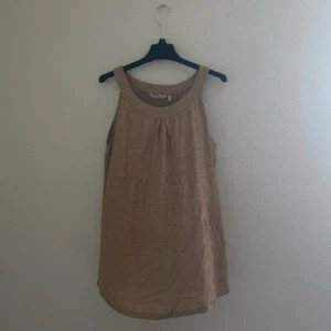 Soft Surroundings Tan Relaxed Tank Top - Picture 1 of 11