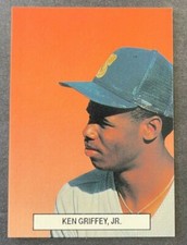 1989 PREMIER PLAYER SET 2 BASEBALL CARD KEN GRIFFEY JR #6 RC MINT COND (AM) 9821