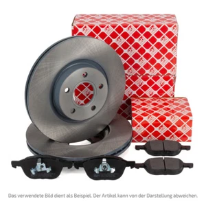 febi Bremsscheiben Ø 258mm + Beläge für RENAULT CLIO 4 TWINGO 3 SMART 453 vorne - Bild 1 von 4