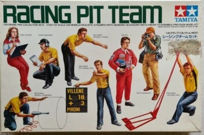 Tamiya 20011 RACING PIT TEAM adatto per F1 Tamiya in scala 1/20 LEGGI SOTTO!!! - Immagine 1 di 4
