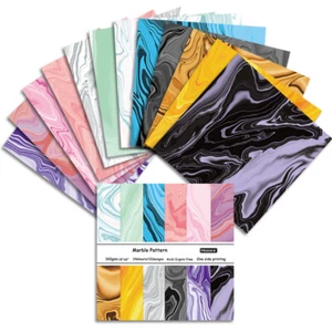 12 piezas almohadilla de papel de 6"" onda álbum de recortes planificador fabricación de tarjetas álbum de fotos decoración hágalo usted mismo - Imagen 1 de 9