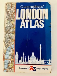 A. to Z. London Atlas (Street Atlases) Geographers' A-Z Map Hardback Book 1995 - Picture 1 of 5
