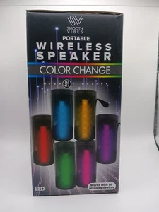 Smooth Vibes Wireless Portable Speaker Color Change - Picture 1 of 4