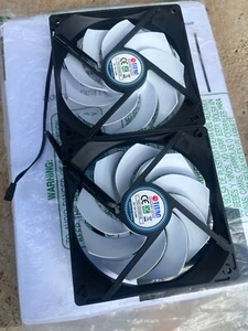Titan 12V DC Double Rack Mount Ventilation Cooling Fan - Picture 1 of 4