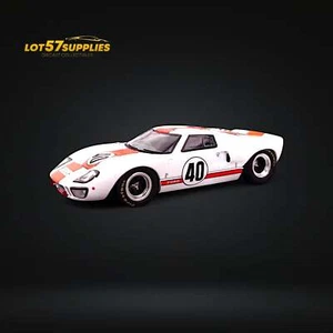 Zoom Ford GT40 MK1 White Gulf Livery #40 1:64 - Picture 1 of 5