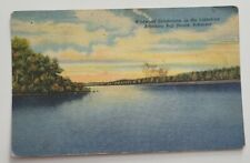 Arkansas AR Bull Shoals Lakeshore Wildwood Subdivision Postcard Old Vintage Card
