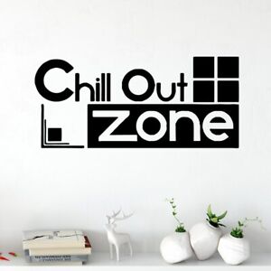 Beauty chill out zone Frase Pvc Wall Stickers ForCompany Office Room Wall Decals