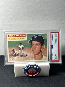 1956 Topps Billy Martin # 181 PSA 6 EX-MT New York Yankees