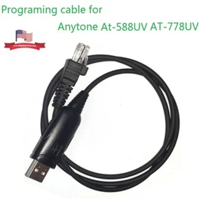 Cable de programación USB Anytone para radio móvil de coche At-588UV AT-778UV - Imagen 1 de 7